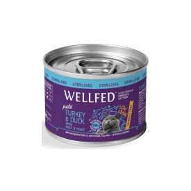 Wellfed Sterilised And Hairball Turkey And Duck